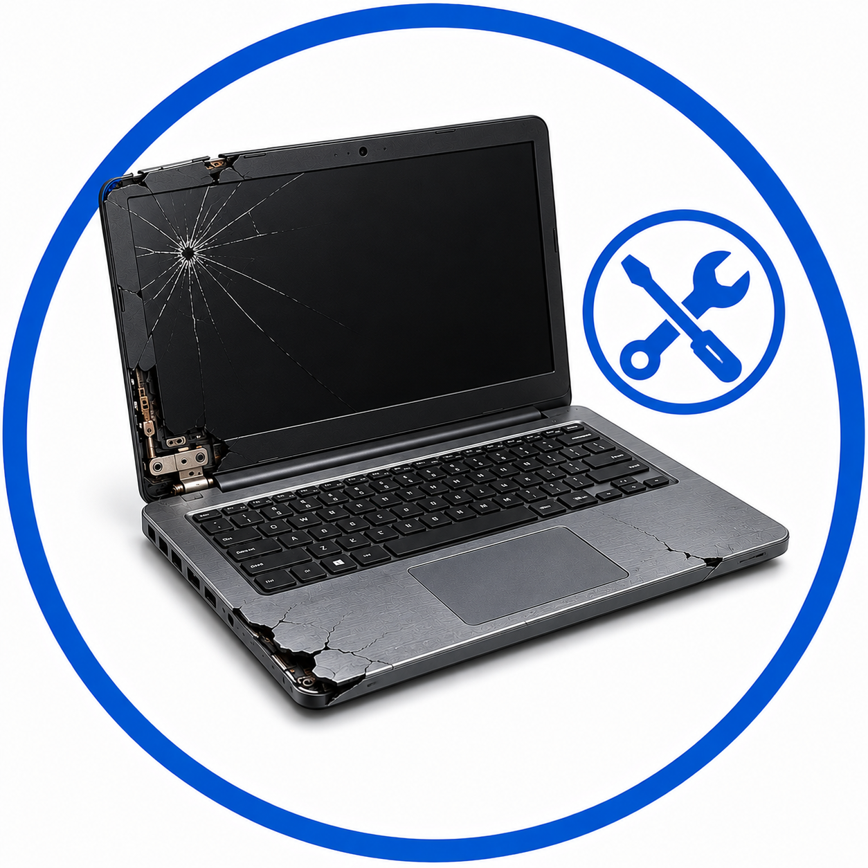 Laptop External Damage Repair (Housing)