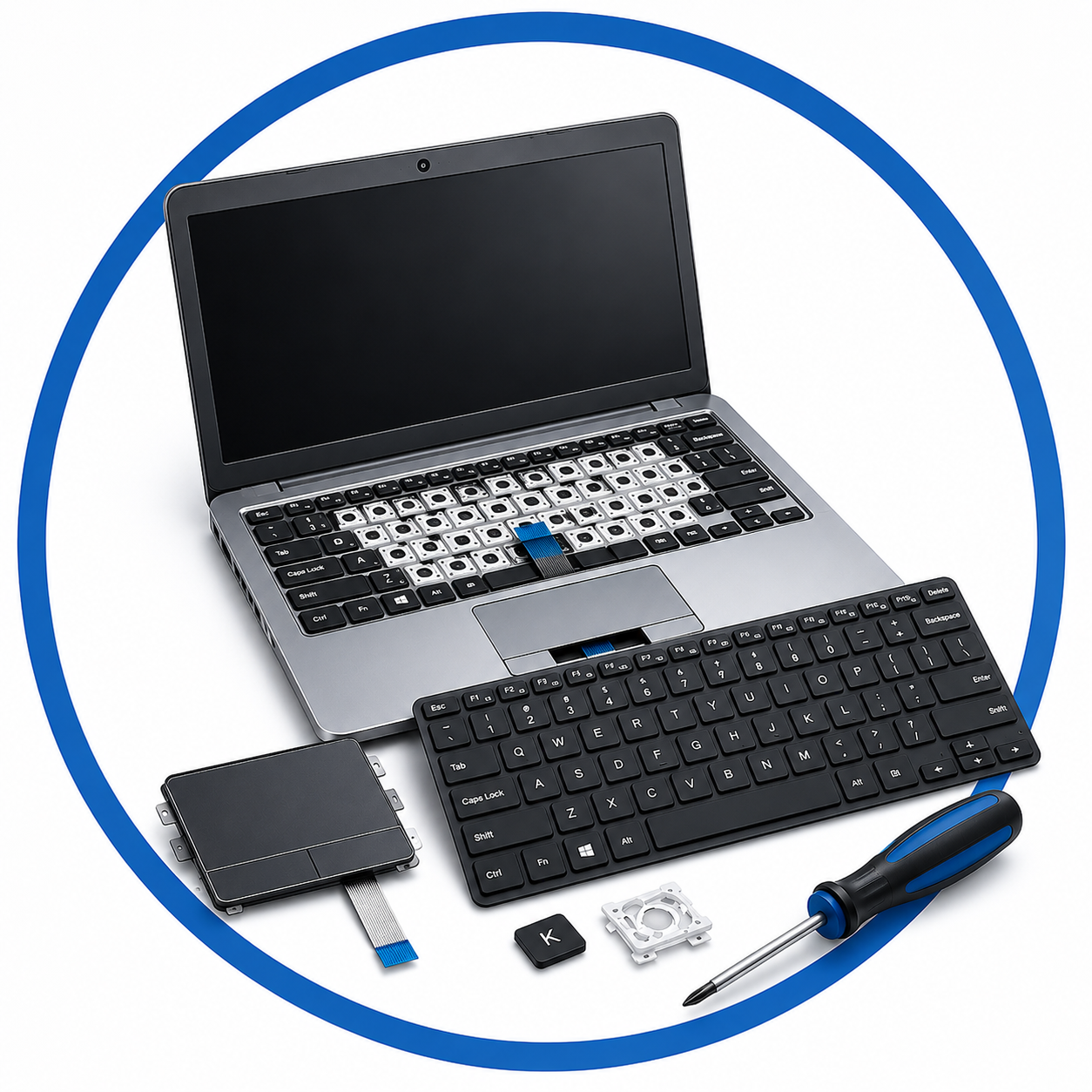 Laptop Touchpad and Keyboard Replacements